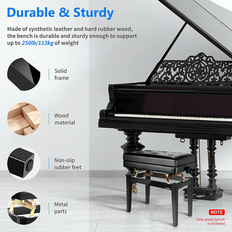 Wildon Home® Knowles Faux Leather Flip Top Storage Bench Wayfair